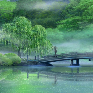 边挨草边给老公打电话
